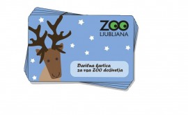 Darilna kartica za vsa doživetja v ZOO Ljubljana